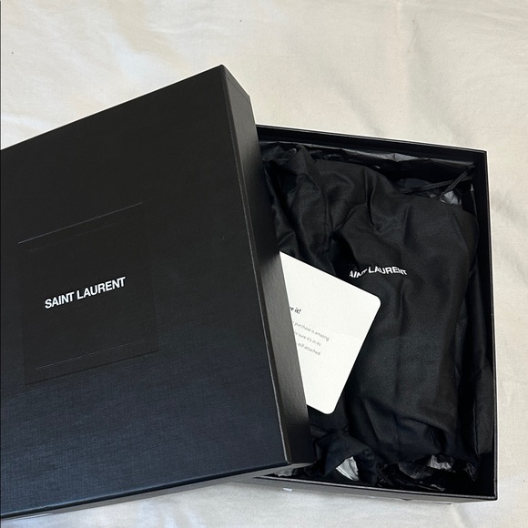 Saint Laurent Brown Studded Farrah Platform Sandals 40 - Picture 12 of 12